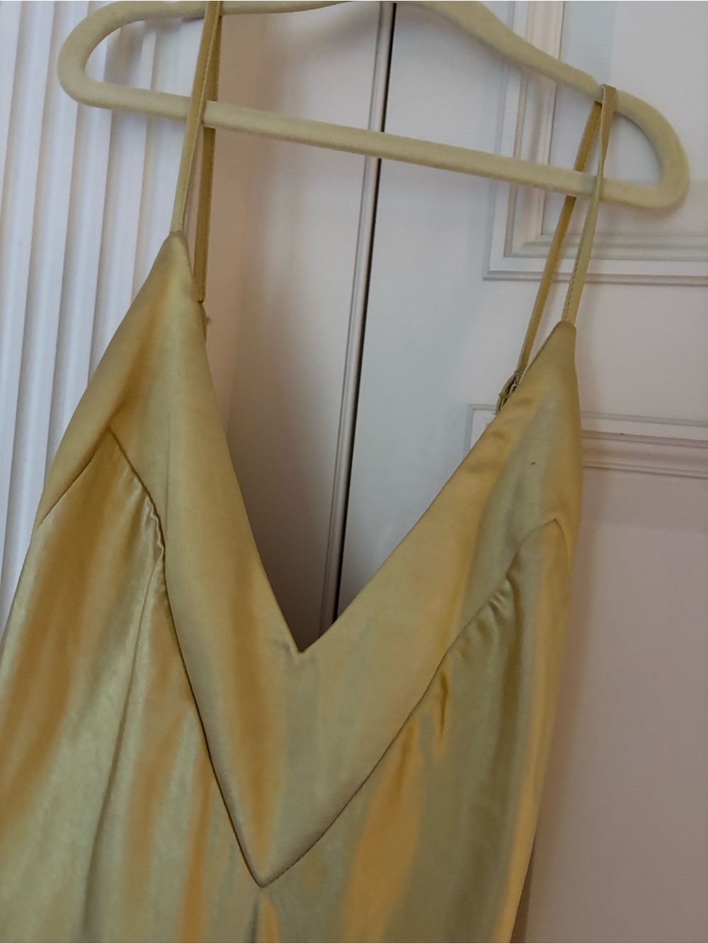 REVOLVE Gold Satin Halter Dress
Brand SNDYS - Picture 7 of 7